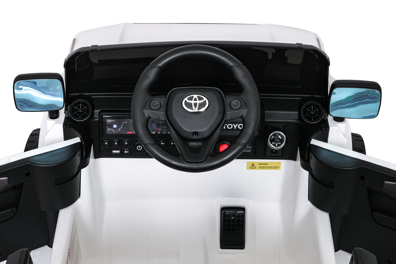 Licencirani auto na akumulator Toyota Land Cruiser PRADO 4x4 - bijeli