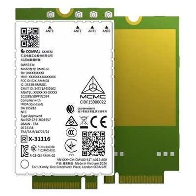 DELL DW5933E Interno WWAn 4670 Mbit/s