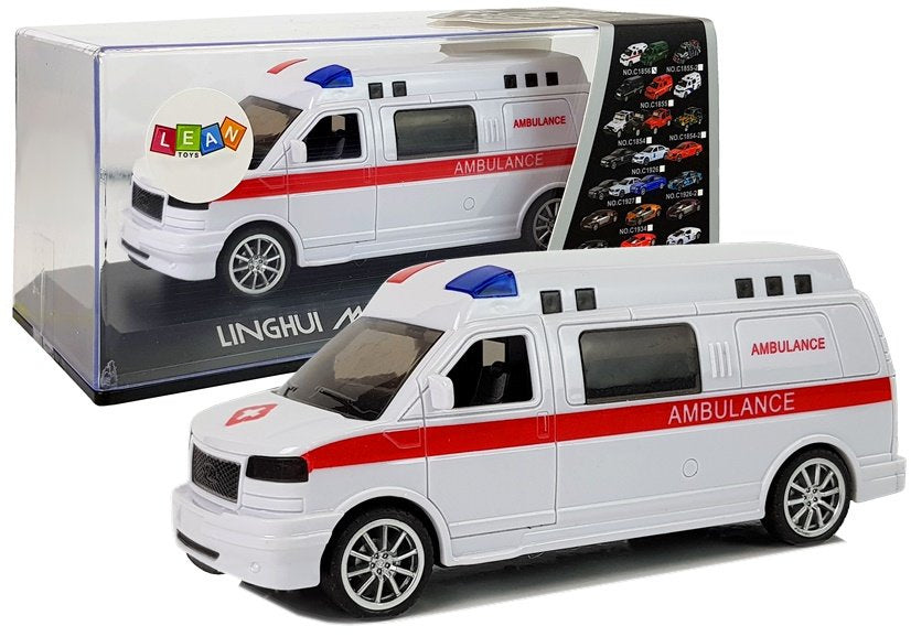 Vozilo hitne pomoći za igru Ambulance - crveno/bijela