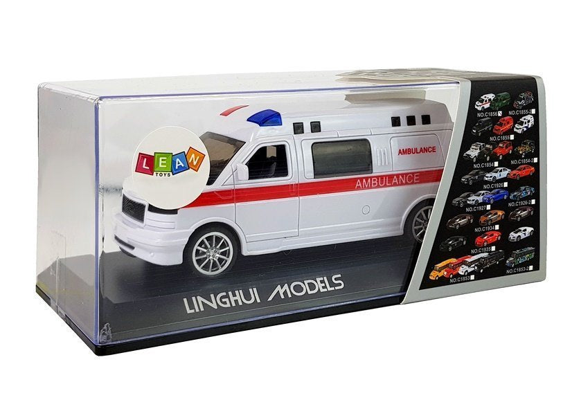 Vozilo hitne pomoći za igru Ambulance - crveno/bijela