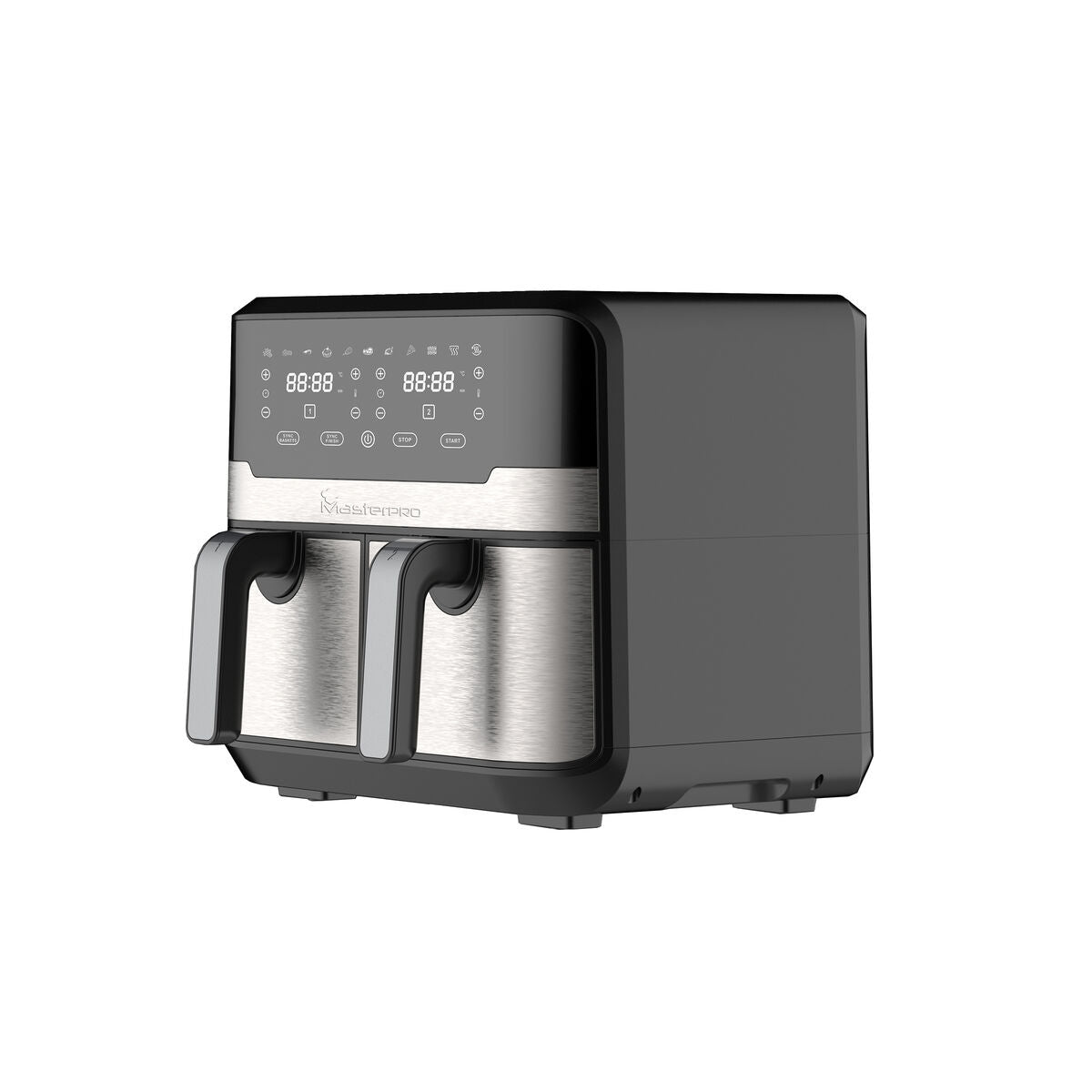 Friteza na Zrak Masterpro Rocket Duo 900 2400 W 9 L Crna