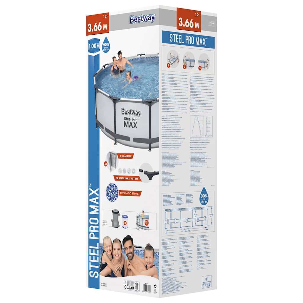 Bestway Steel Pro MAX bazenski set 366 x 100 cm