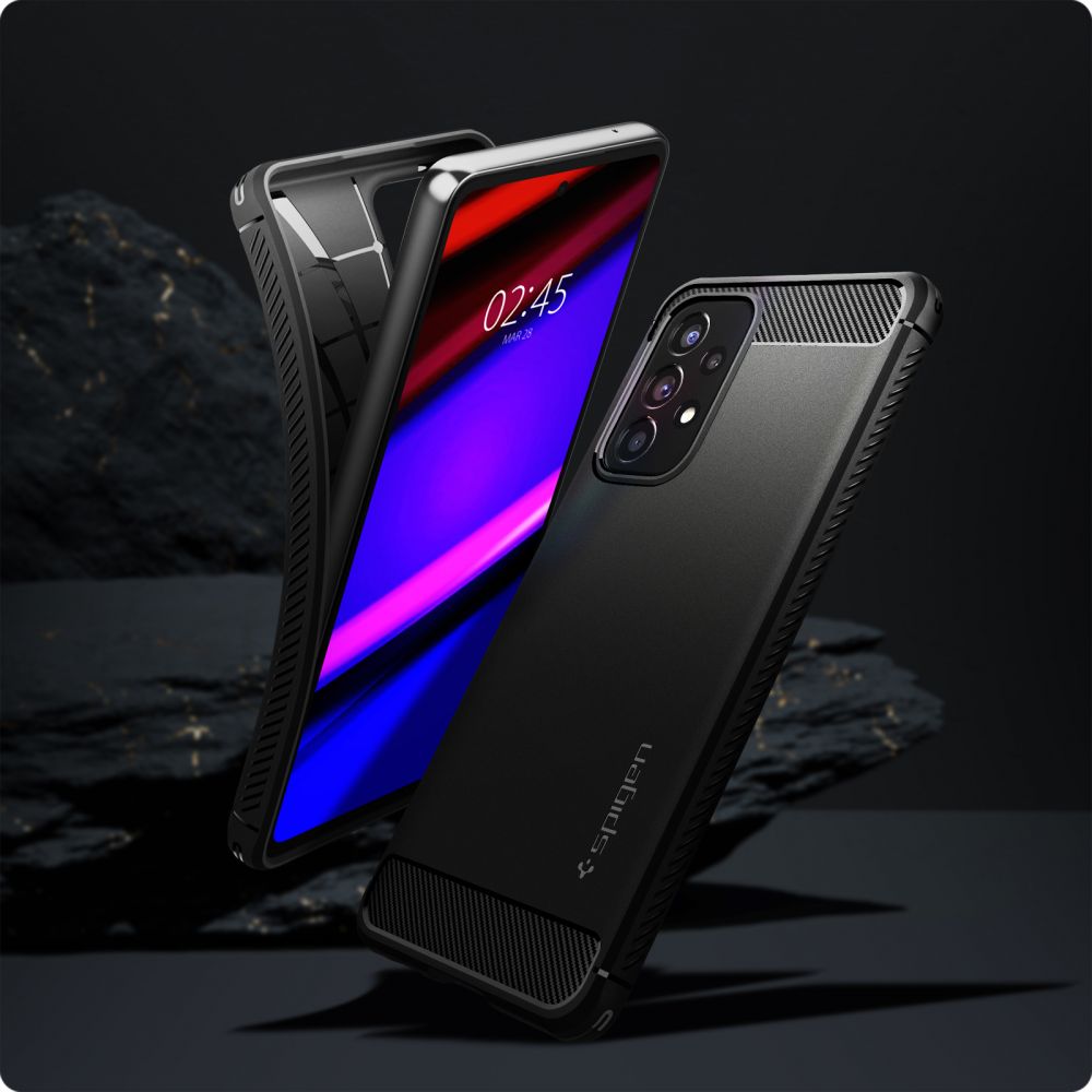 SPIGEN RUGGED ARMOR PRO SAMSUNG GALAXY A53 5G MATNÁ ČERNÁ