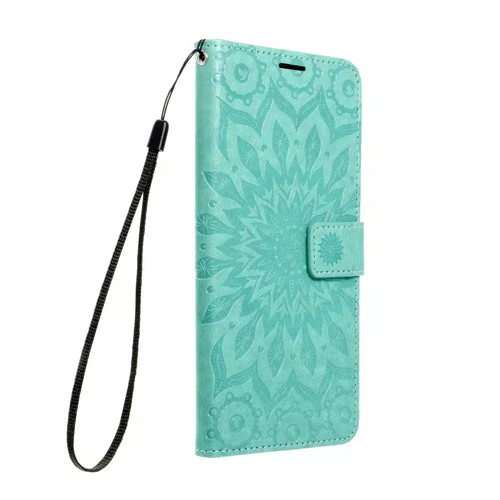 MEZZO Book case flipové pouzdro pro SAMSUNG GALAXY A54 5G mandala green