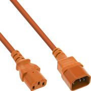 InLine 16504O strujni kabel Narančasto 1,5 m C13 spoj C14 spoj