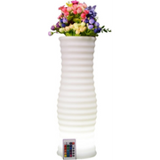 Techly I-LED FLOWERPOT teglica za cvijeće Bijelo Plastika 1 kom