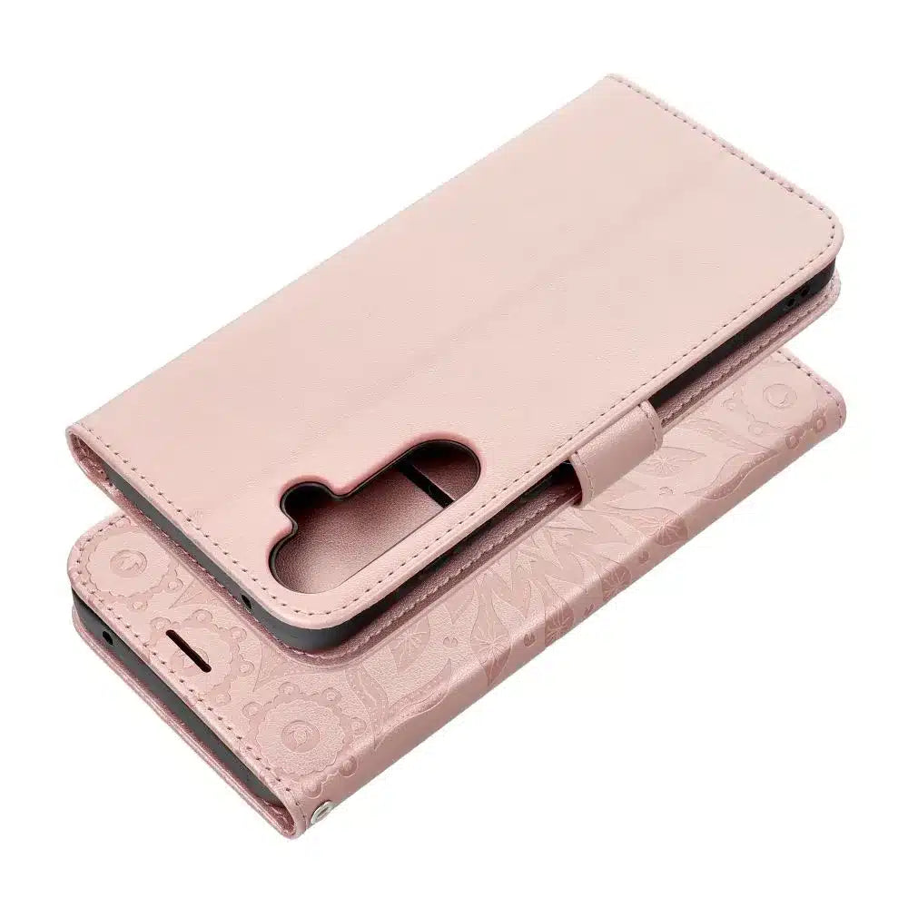 MEZZO Book case flipové pouzdro pro SAMSUNG GALAXY A35 5G mandala gold pink