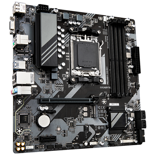 Gigabyte A620M DS3H matična ploča AMD A620 Utor AM5 Mikro ATX