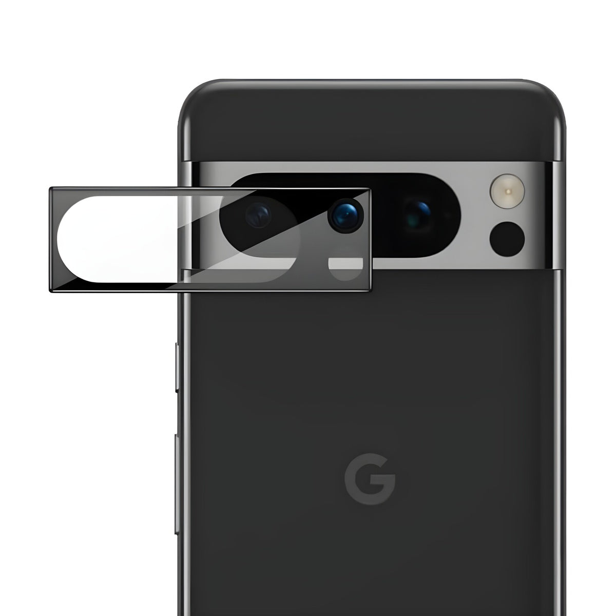 Techsuit zaštitno staklo za kameru za Google Pixel 8 Pro - Crna KP29145