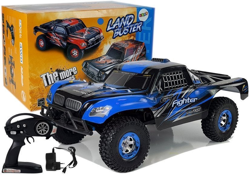 Auto na daljinsko upravljanje FY-01 4x4 Pick Up 1:12 R/C 40 km/h - plavi