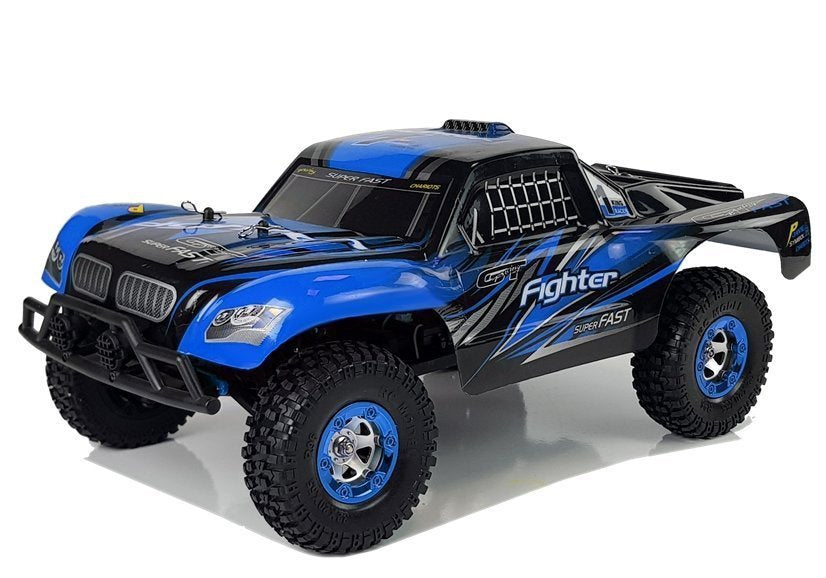 Auto na daljinsko upravljanje FY-01 4x4 Pick Up 1:12 R/C 40 km/h - plavi