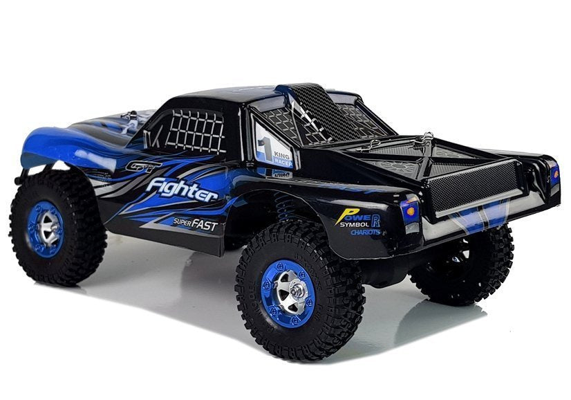 Auto na daljinsko upravljanje FY-01 4x4 Pick Up 1:12 R/C 40 km/h - plavi