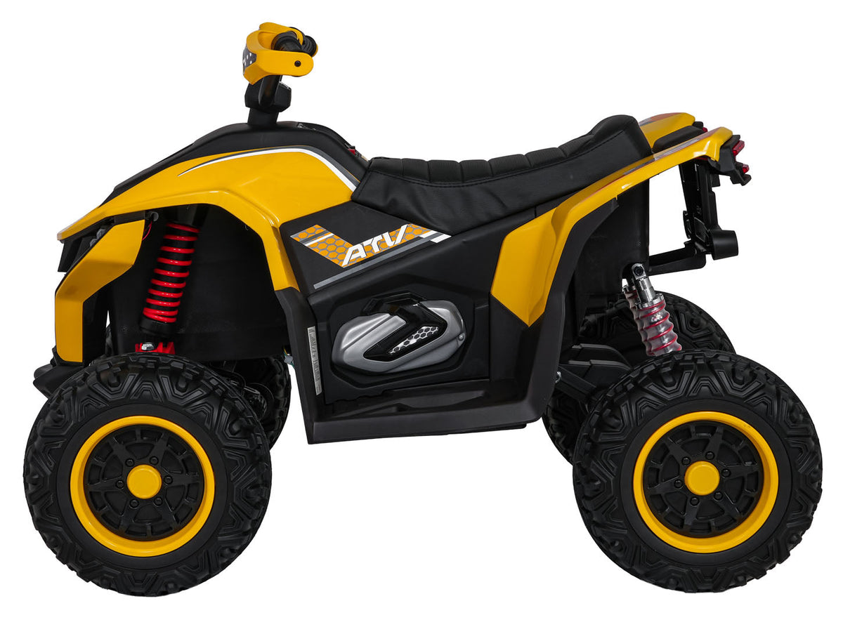 Quad na akumulator Fast Wheel 4x4 - Žuti