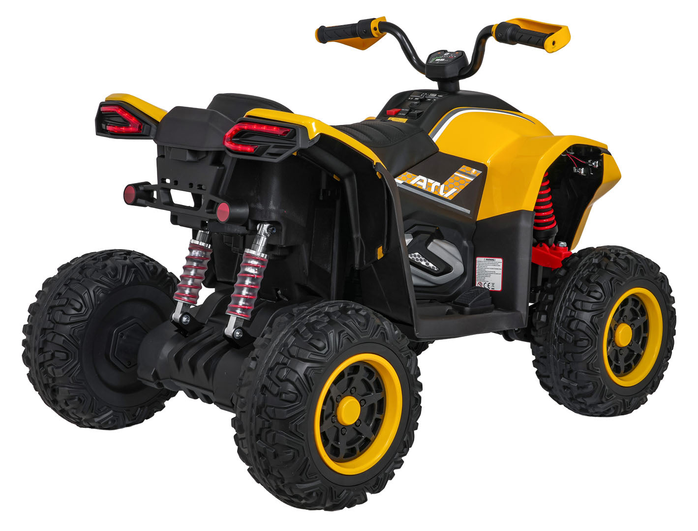 Quad na akumulator Fast Wheel 4x4 - žuti