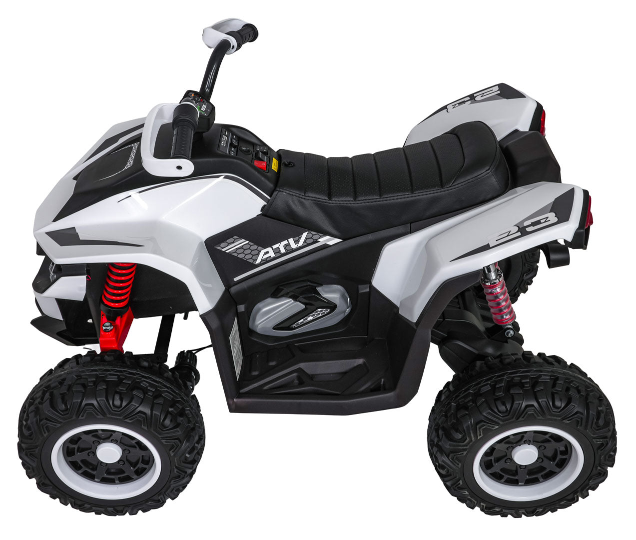 Quad na akumulator Fast Wheel 4x4 - bijeli