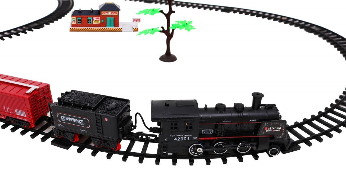 Train With Noises and Smoke 2 Loops