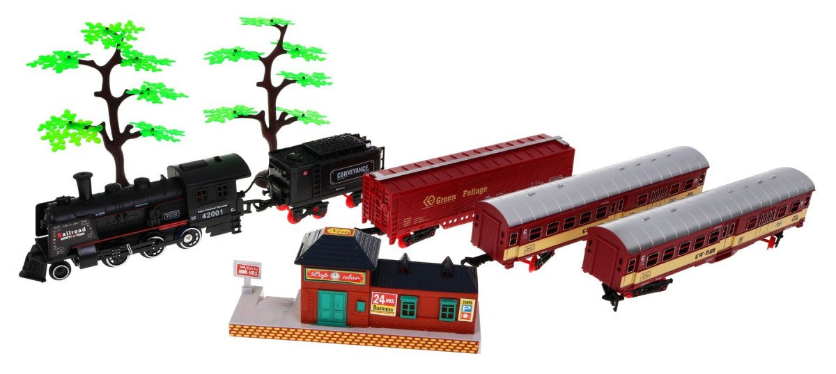 Train With Noises and Smoke 2 Loops
