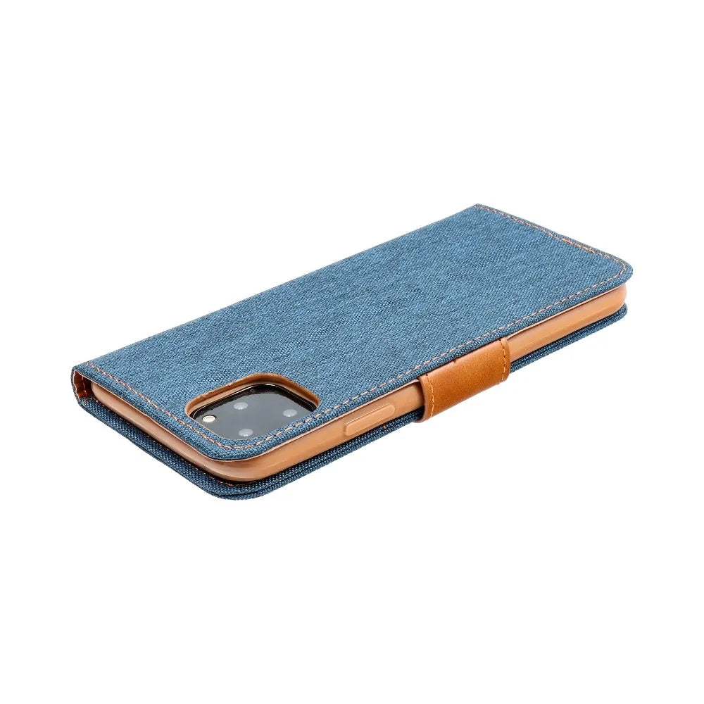 Pouzdro CANVAS Book pro SAMSUNG GALAXY A42 5G tmavě modré