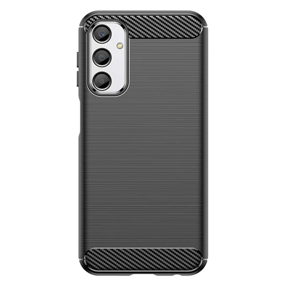 Techsuit Carbon Silicone kryt pro Samsung Galaxy A15 4G / A15 5G – černý