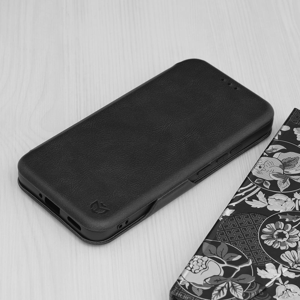 Techsuit Safe Wallet Plus, skládací pouzdro pro Xiaomi 13 – černé
