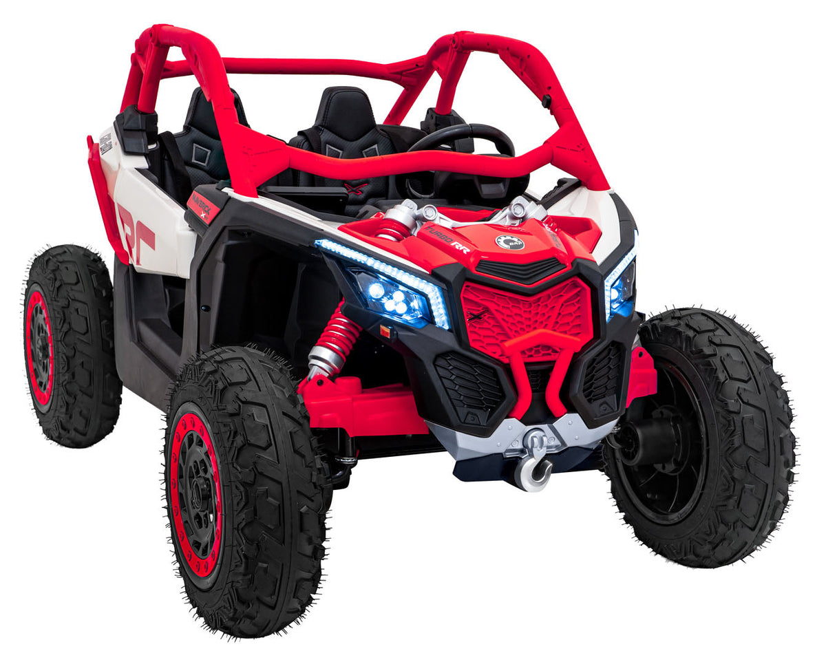 Buggy na akumulator Maverick Turbo RR STRONG - dvosjed - Crveni