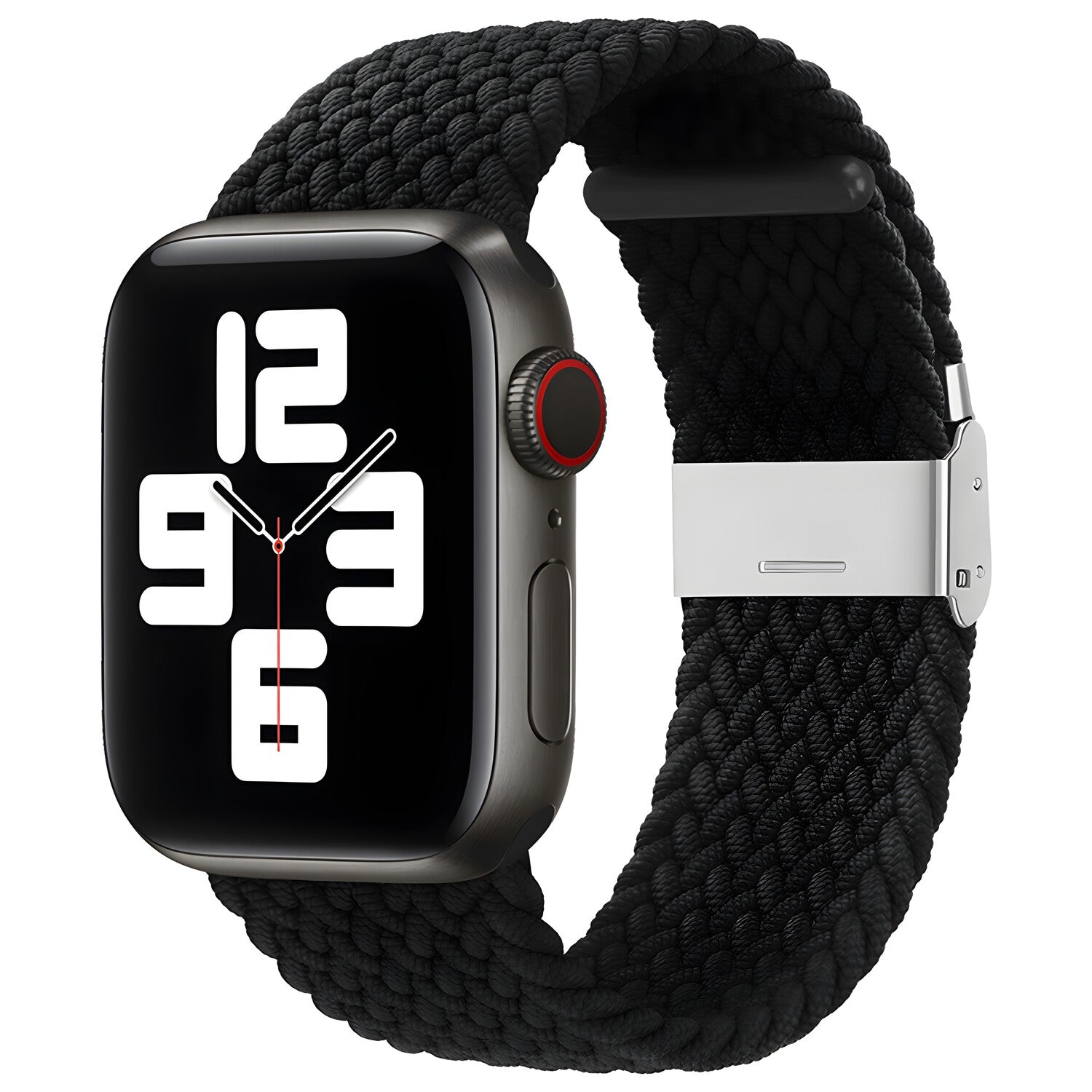 Kvalitetna Narukvica za Apple Watch 1 / 2 / 3 / 4 / 5 / 6 / 7 / 8 / 9 / SE / SE 2 / Ultra / Ultra 2 - (42 / 44 / 45 / 49mm) - Crna KP30202