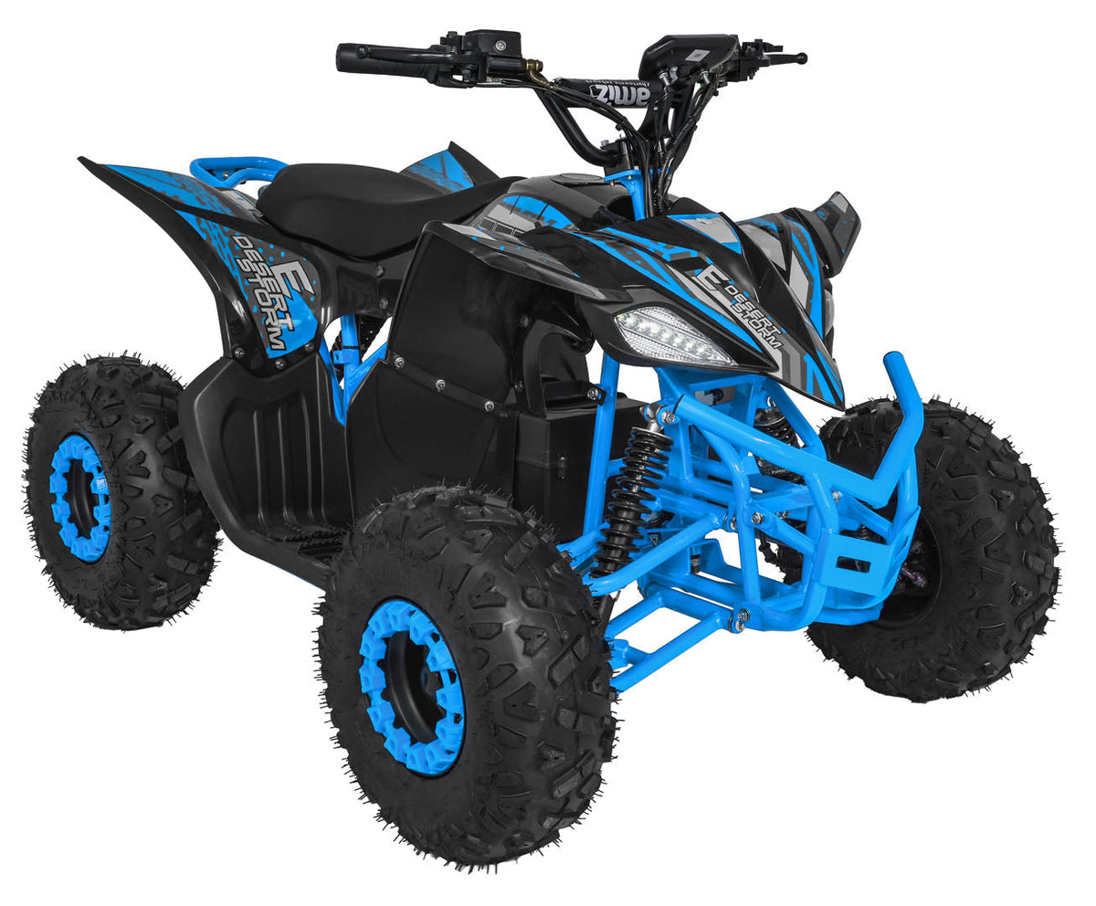 Quad na akumulator DESERT STORM LIFT 800W - Plavi