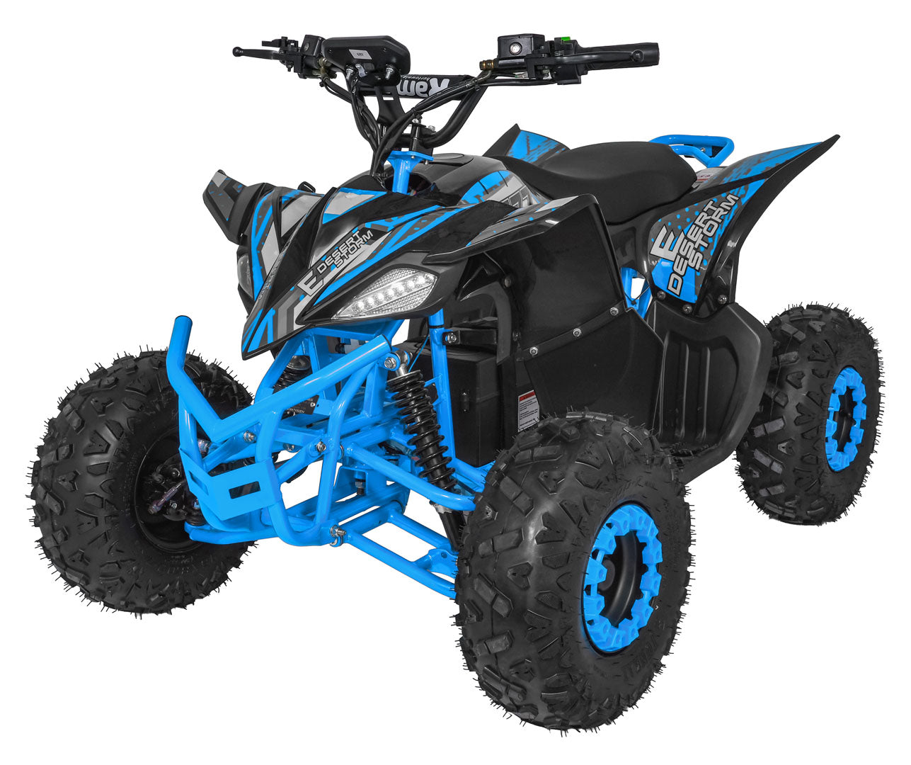 Quad na akumulator DESERT STORM LIFT 800W - plavi