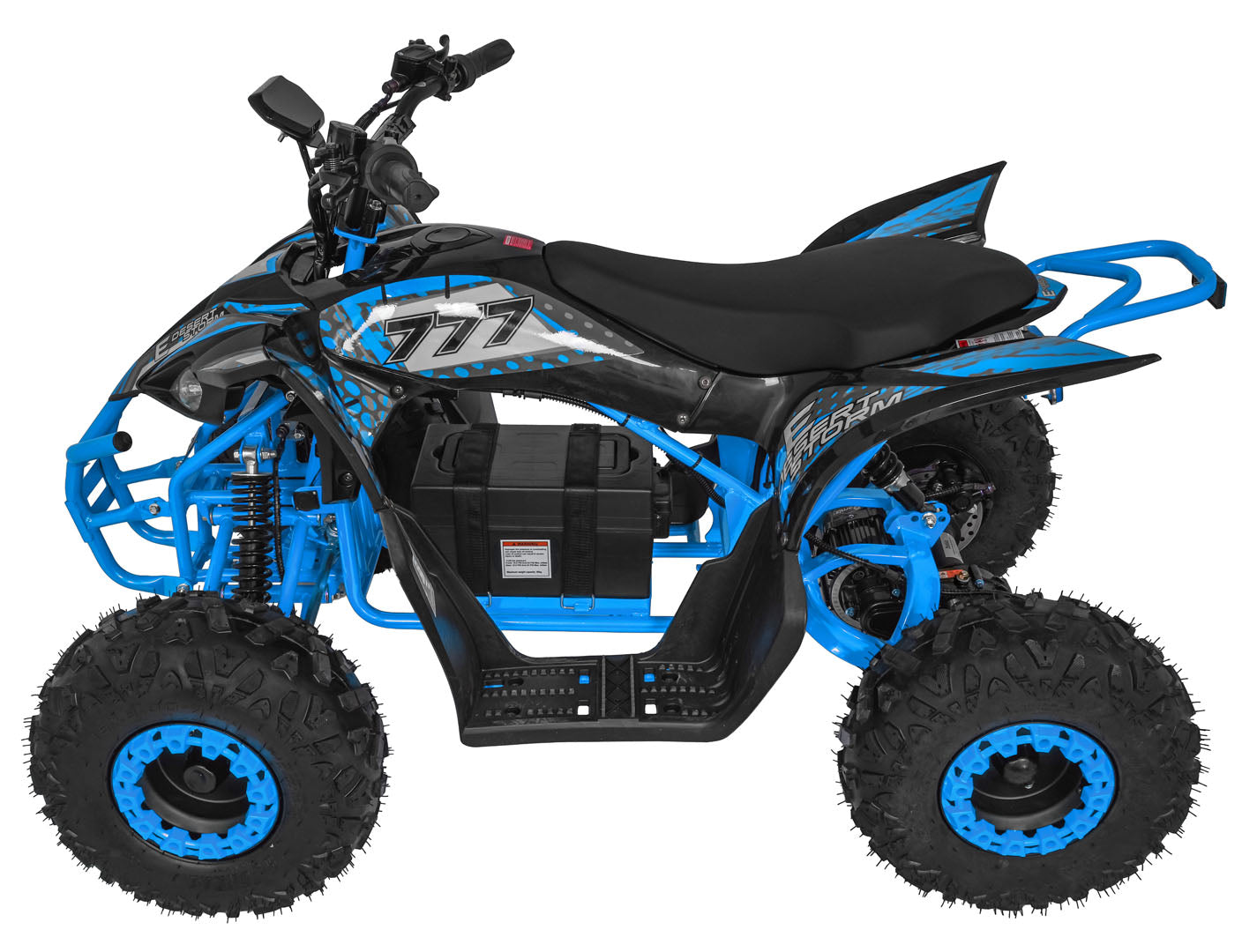 Quad na akumulator DESERT STORM LIFT 800W - plavi