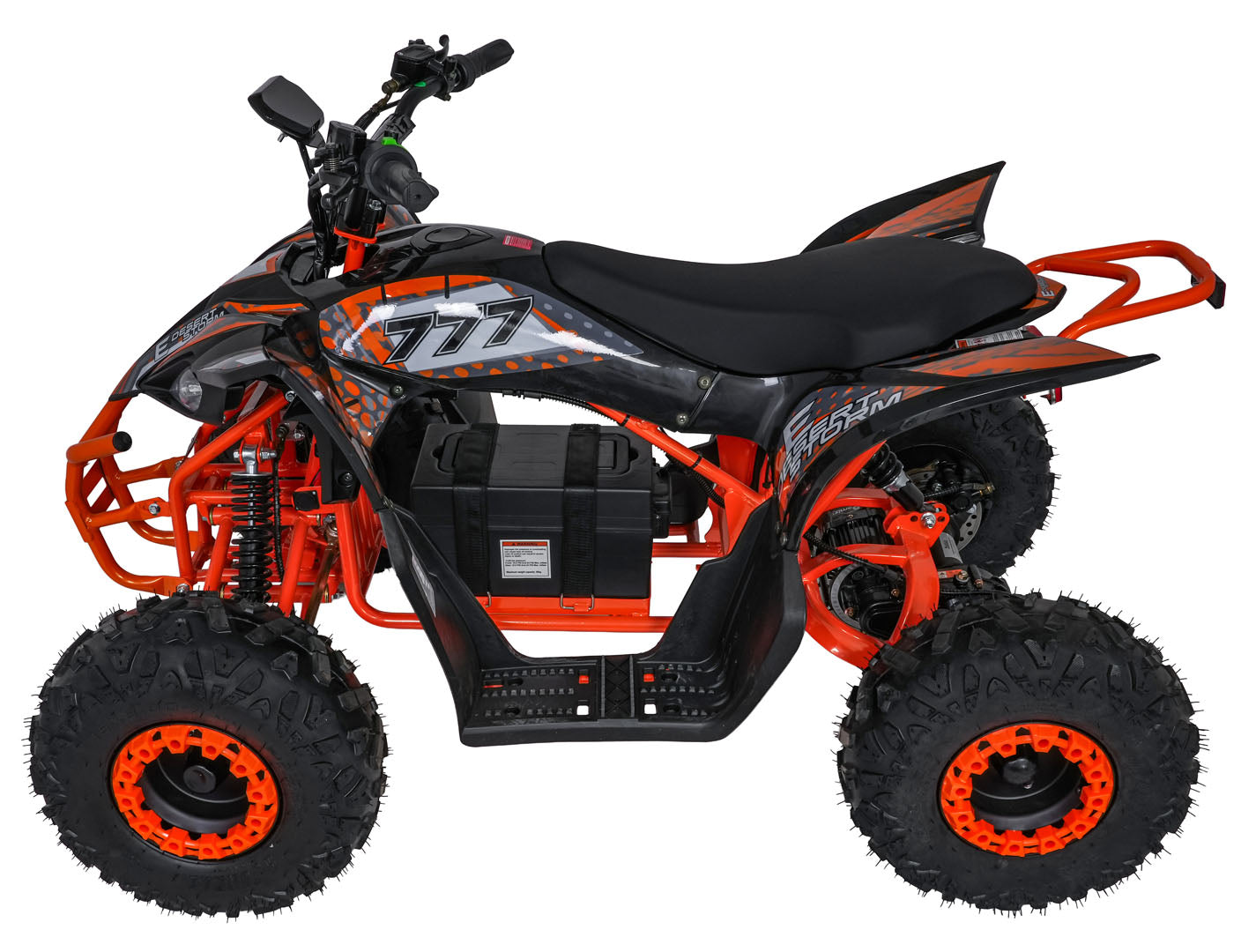 Quad na akumulator DESERT STORM LIFT 800W - narančasti
