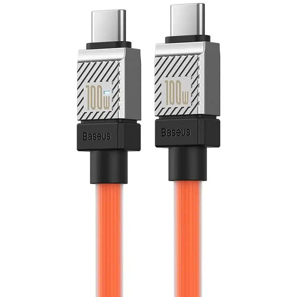 BASEUS kabel Type-C na Type-C CoolPlay Power Delivery 100W 2m oranžový
