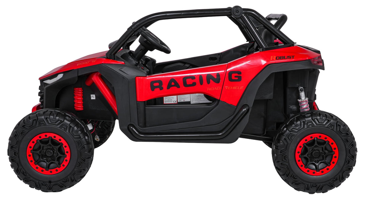 Buggy na akumulator RACING Road 2000 4x4 - dvosjed - Crveni