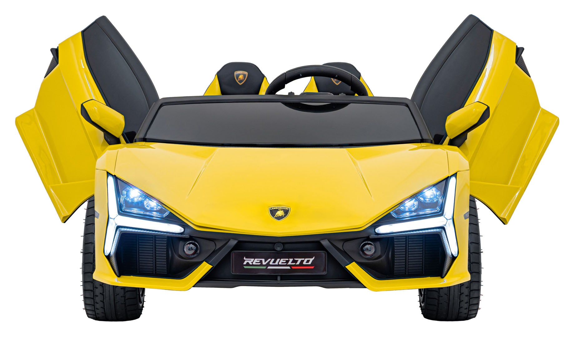Licencirani auto na akumulator Lamborghini Revuelto XL STRONG - dvosjed - žuti