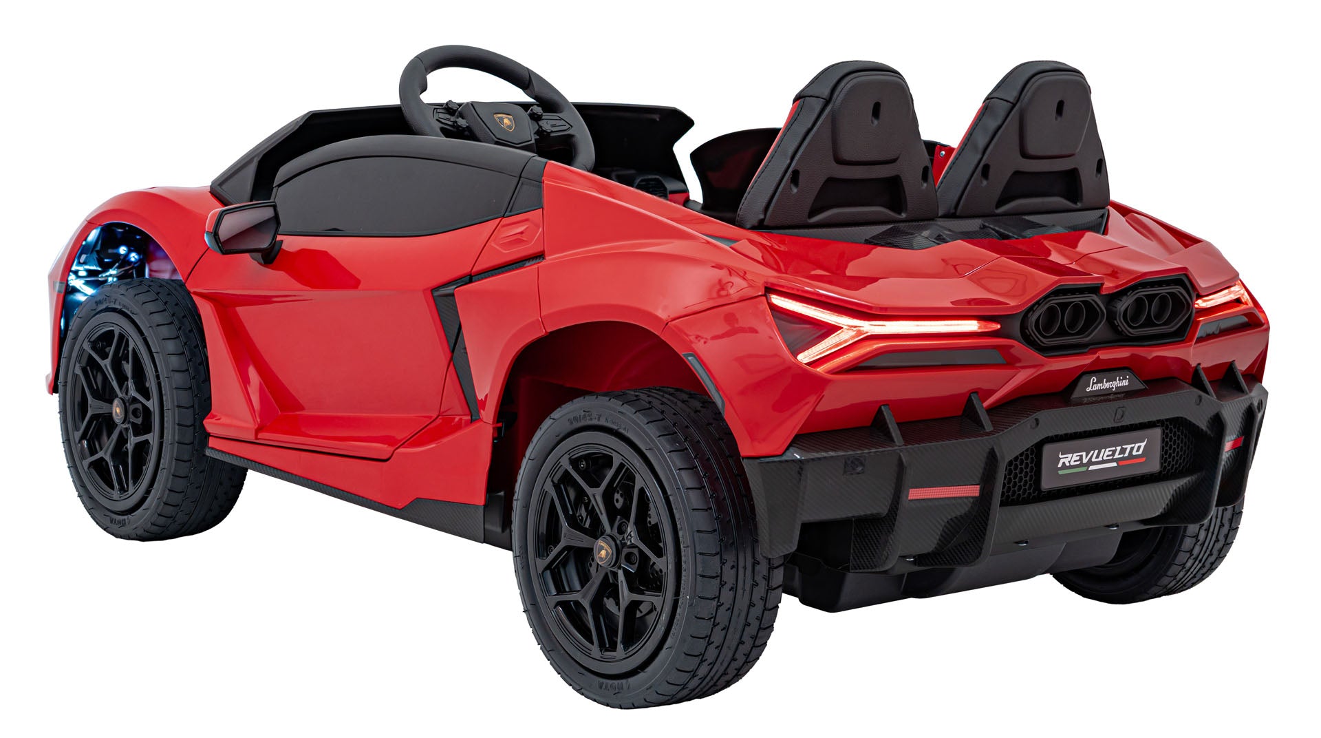 Licencirani auto na akumulator Lamborghini Revuelto XL STRONG - dvosjed - crveni