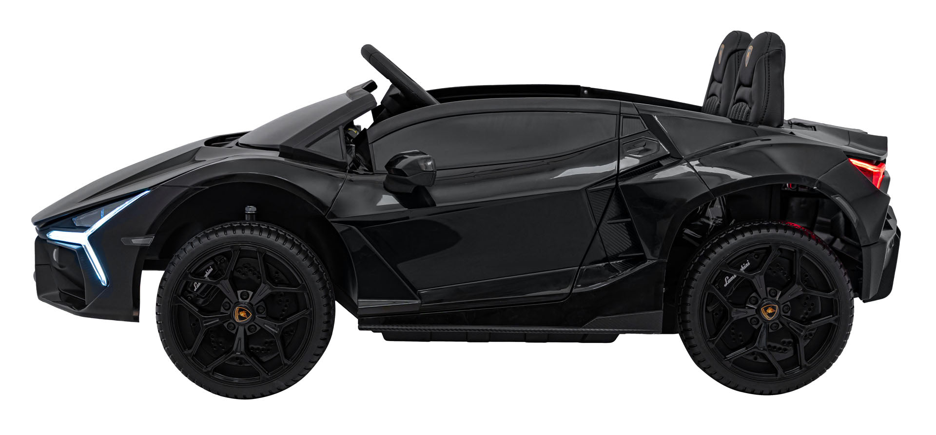Licencirani auto na akumulator Lamborghini Revuelto XL 4x4 - dvosjed - crni