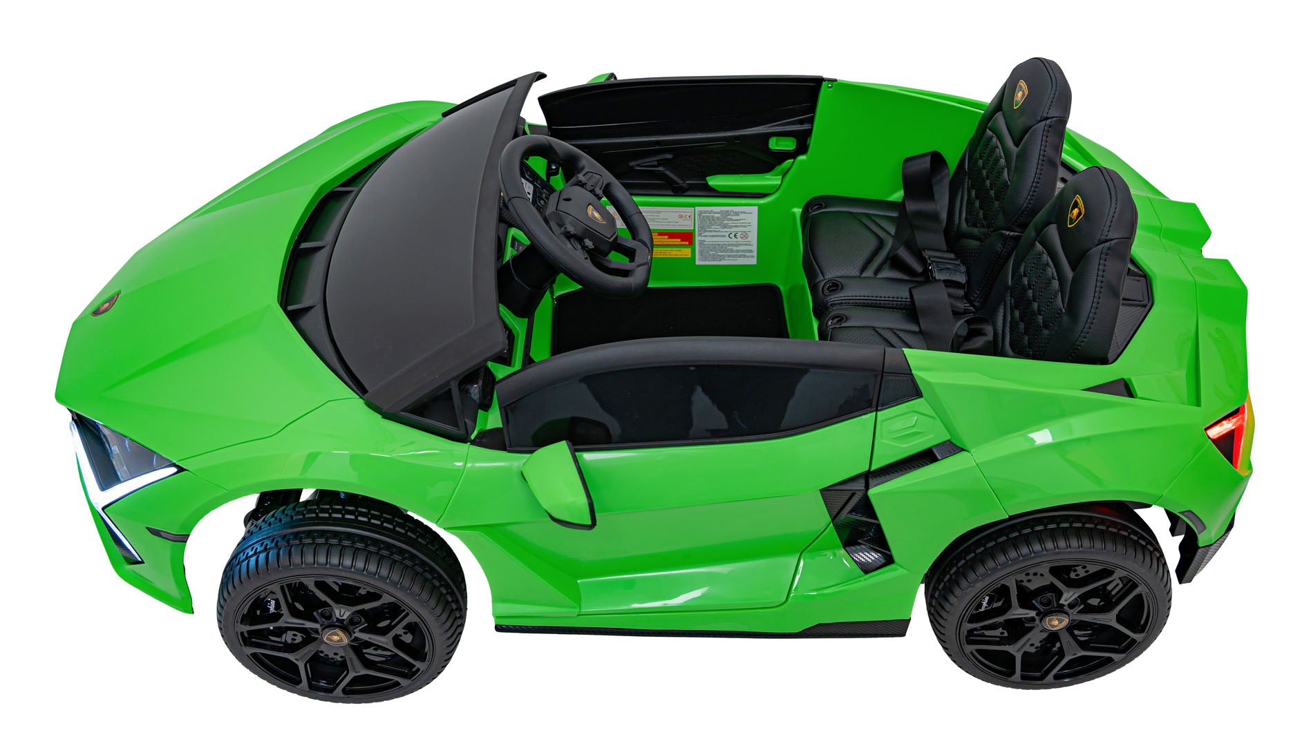 Licencirani auto na akumulator Lamborghini Revuelto XL 4x4 - dvosjed - zeleni