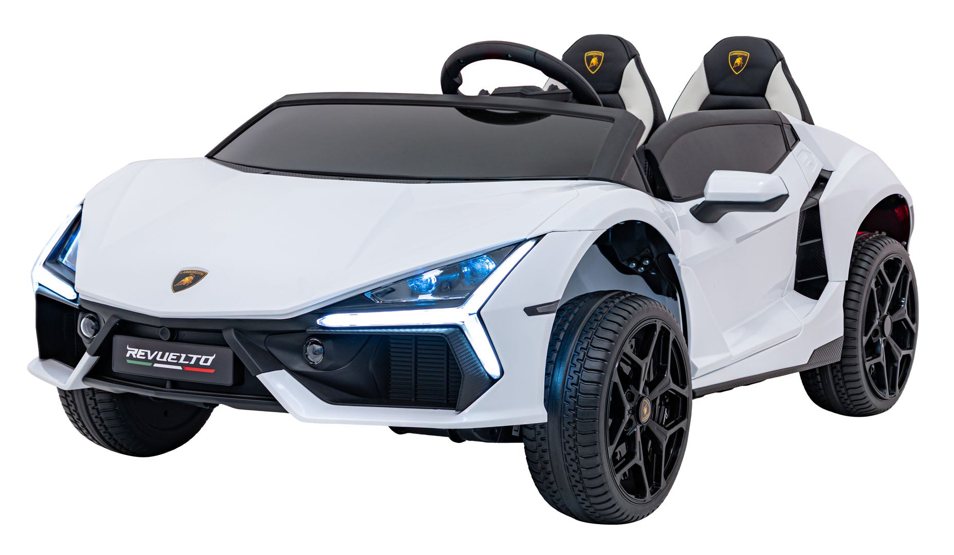 Licencirani auto na akumulator Lamborghini Revuelto XL 4x4 - dvosjed - bijeli
