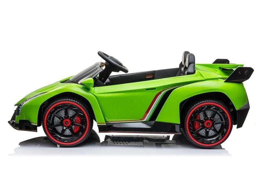 Licencirani auto na akumulator Lamborghini Veneno 4x4 + MP4 - zeleni