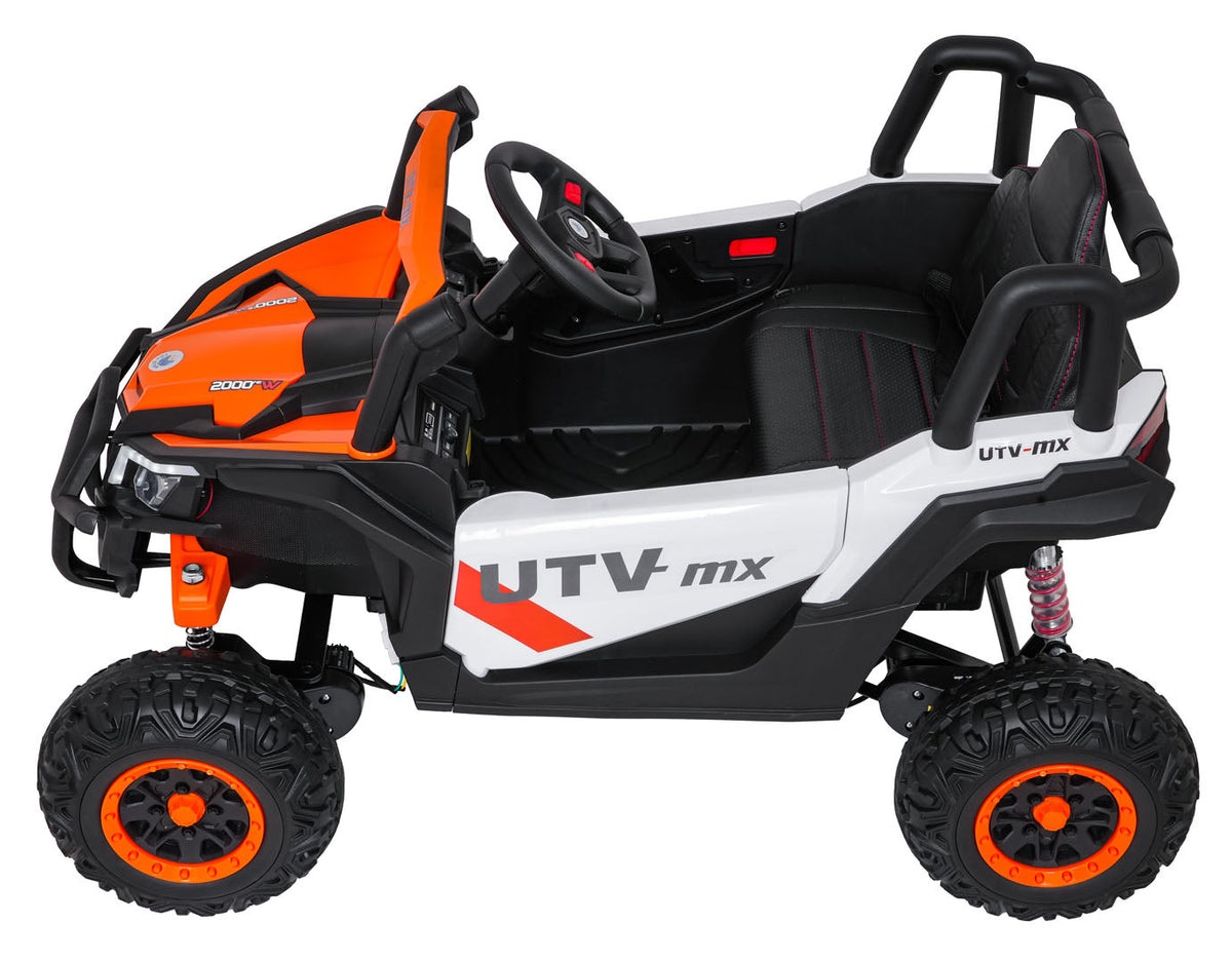 Buggy na akumulator Madman UTV-MX 4x4 - Bijelo/narančasti