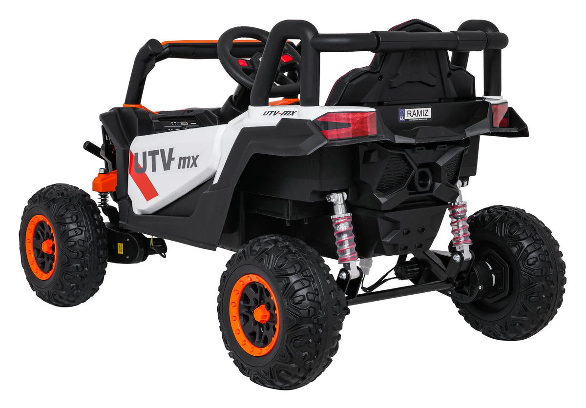 Buggy na akumulator Madman UTV-MX 4x4 - Bijelo/narančasti
