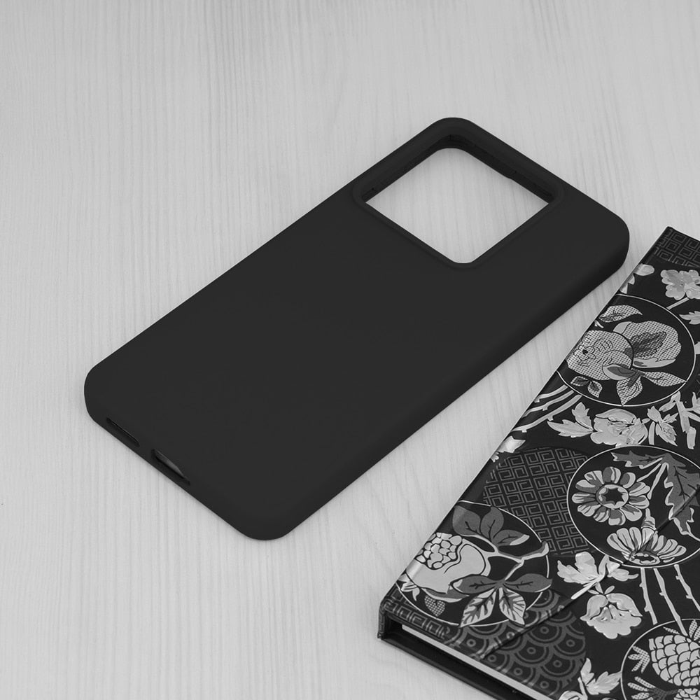 Techsuit Soft Edge Silicone maska za Xiaomi Redmi Note 13 Pro 5G / Poco X6 - crna