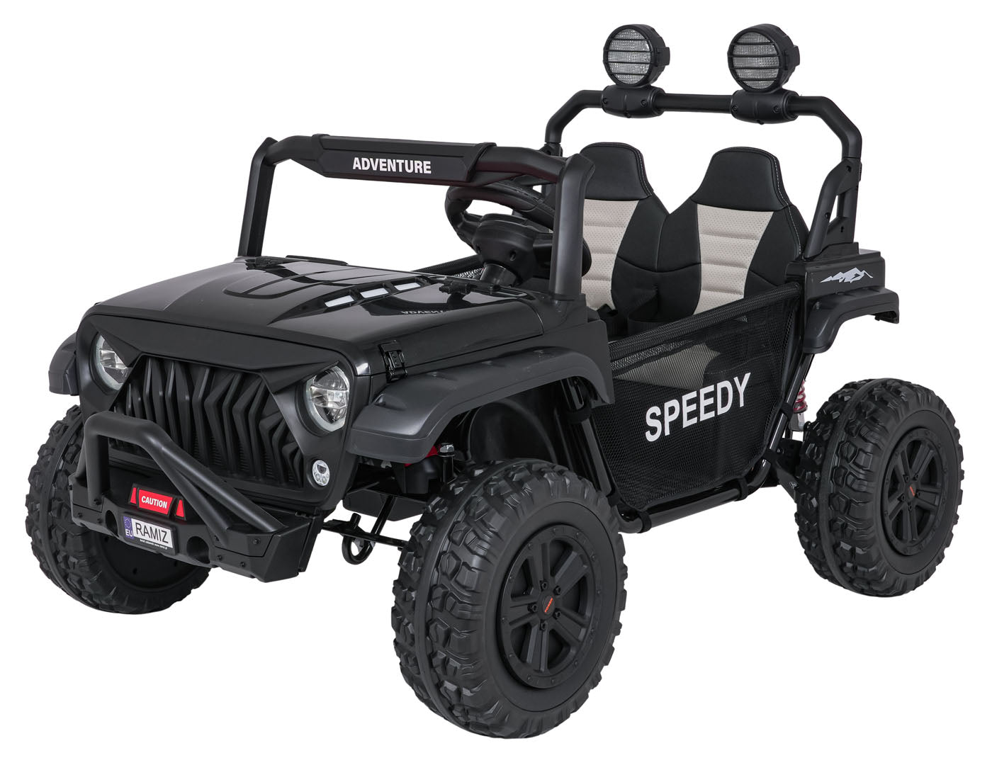 Buggy na akumulator PASSION 4x4 - dvosjed - crni