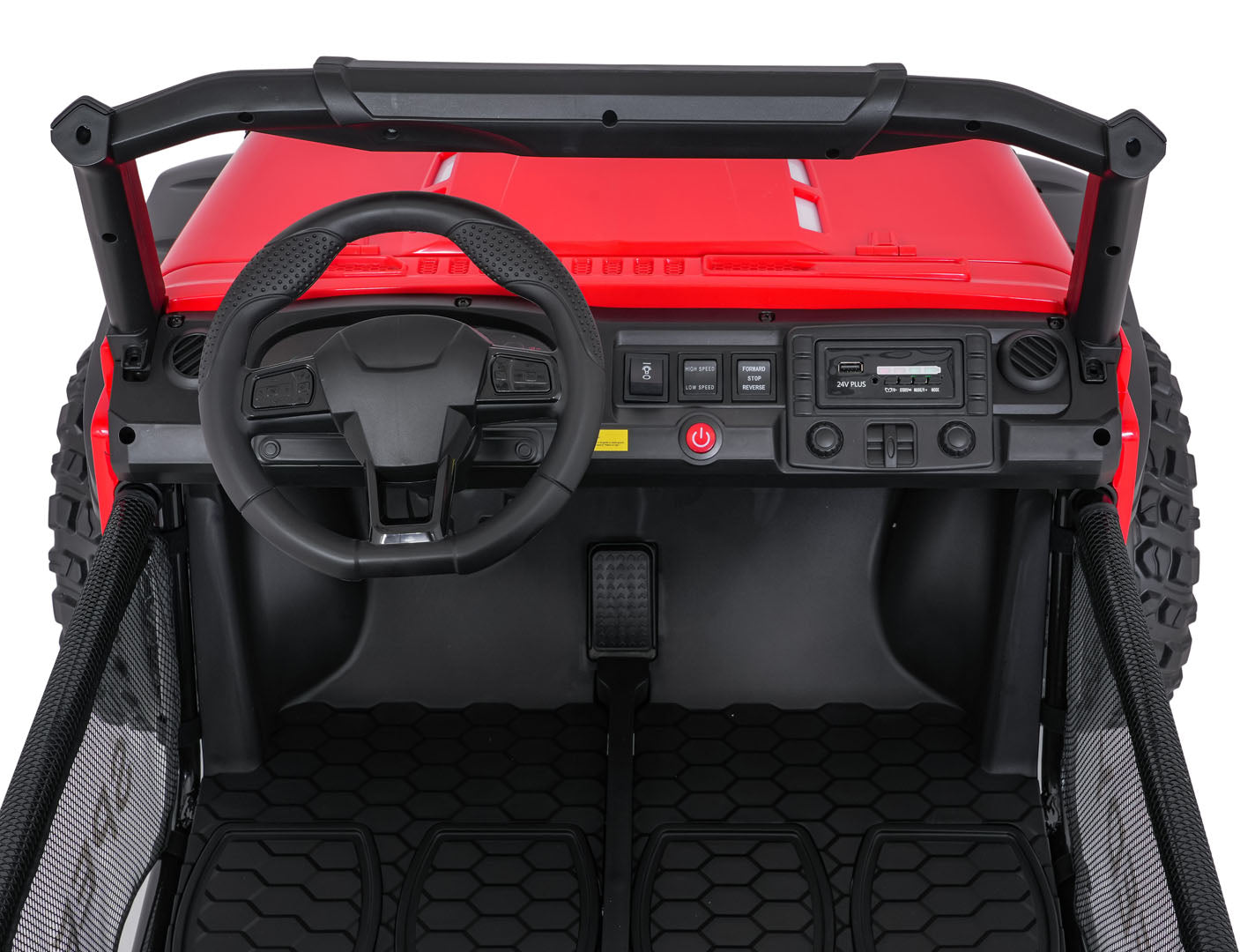Buggy na akumulator PASSION 4x4 - dvosjed - crveni