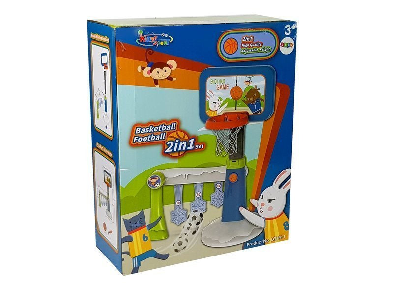 Podesivi koš za igru 99 - 125 cm s brojevima