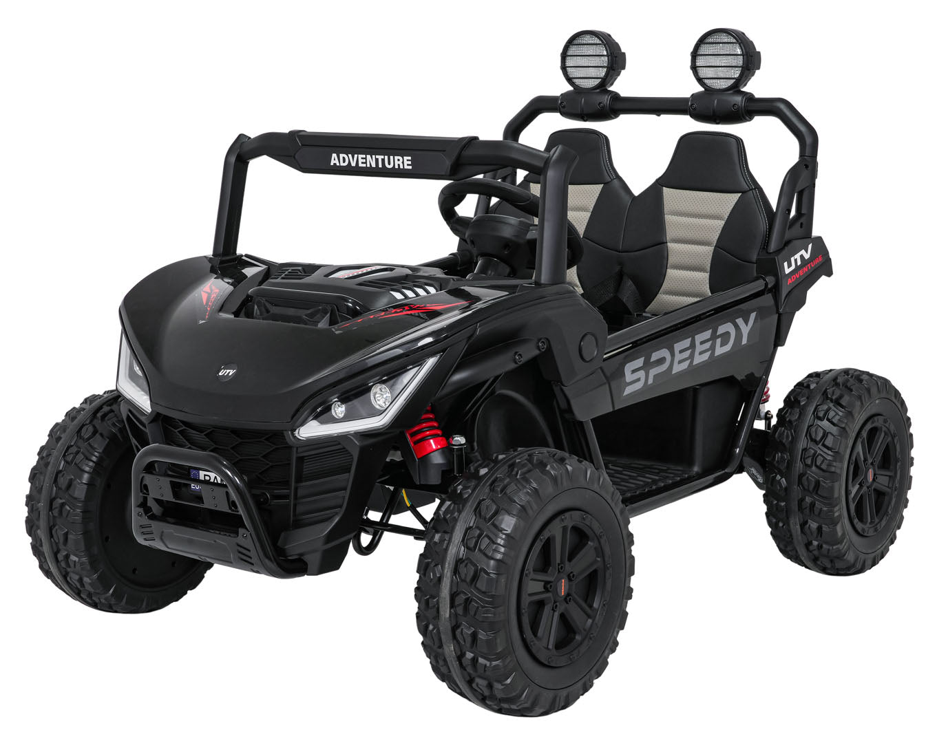 Buggy na akumulator SPEEDY 4x4 - dvosjed - crni
