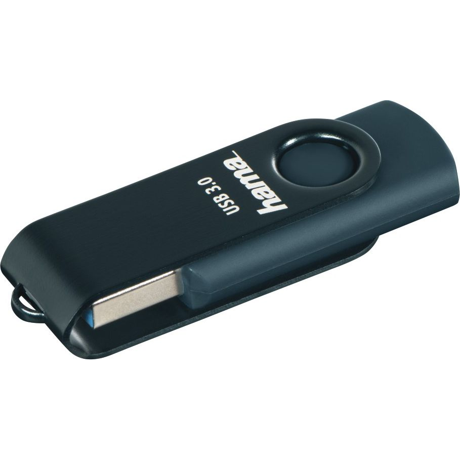 Hama Rotate USB izbrisivi memorijski pogon 128 GB USB Tip-A Plavo