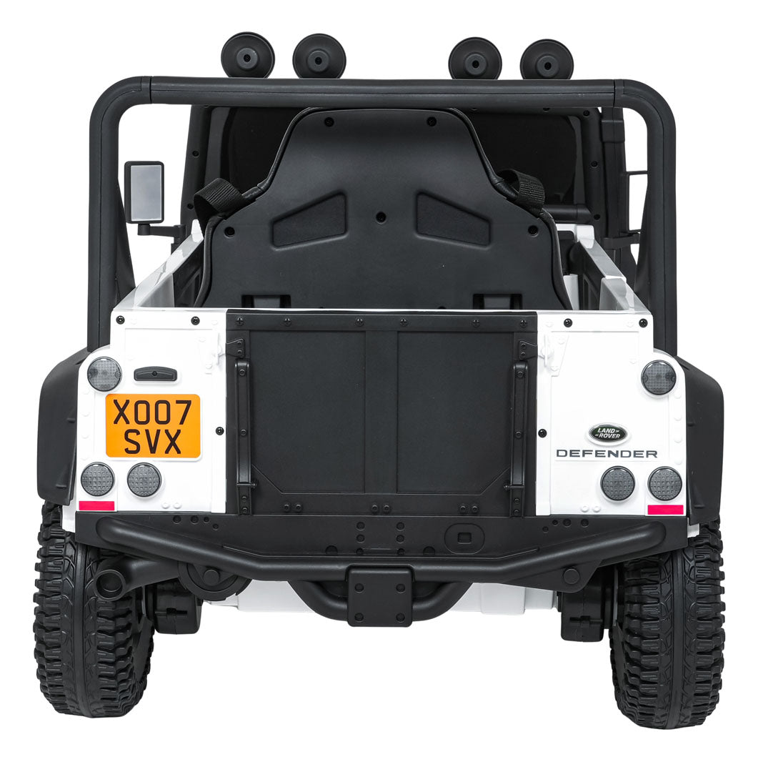 Licencirani auto na akumulator Land Rover Defender 110 SVX Concept - bijeli