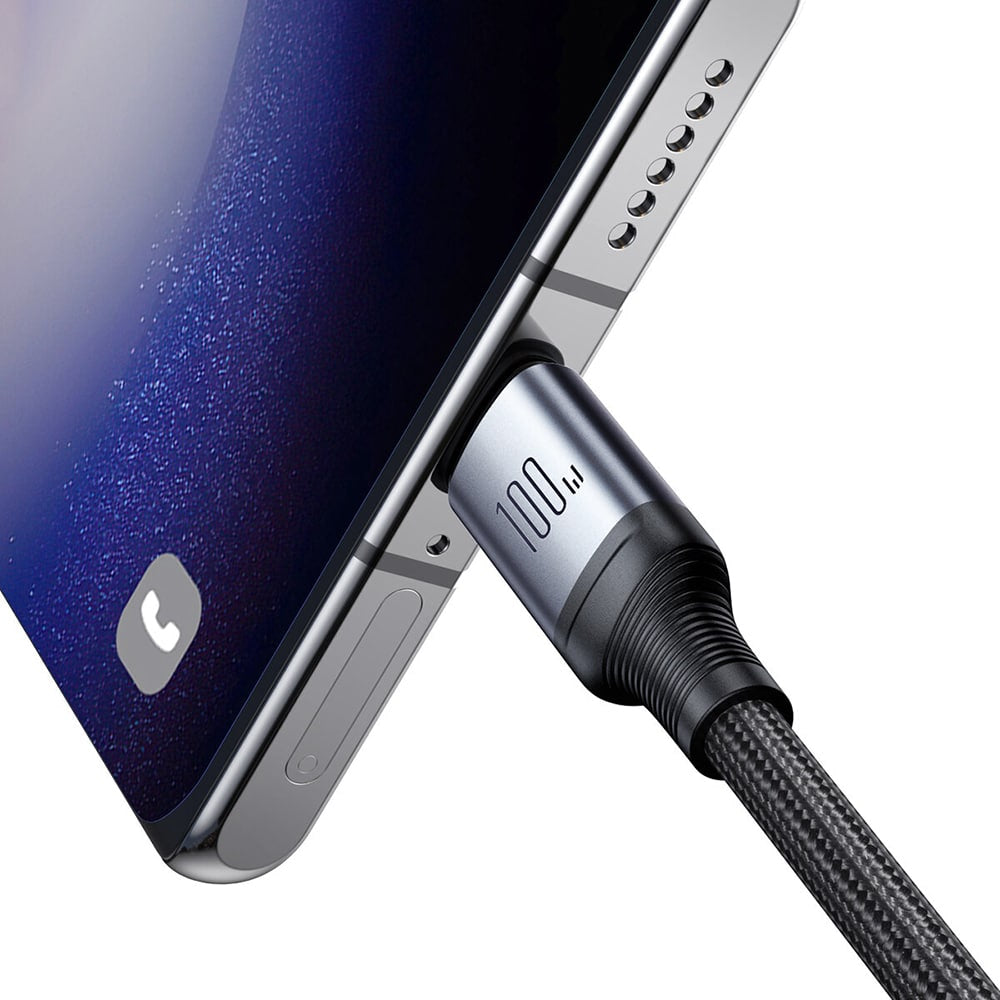 JoyRoom - Nabíjecí kabel řady Speedy (SA21-1T2) - Type-C na 2x USB-C - rychlonabíjení - 100 W - 150 cm - černý