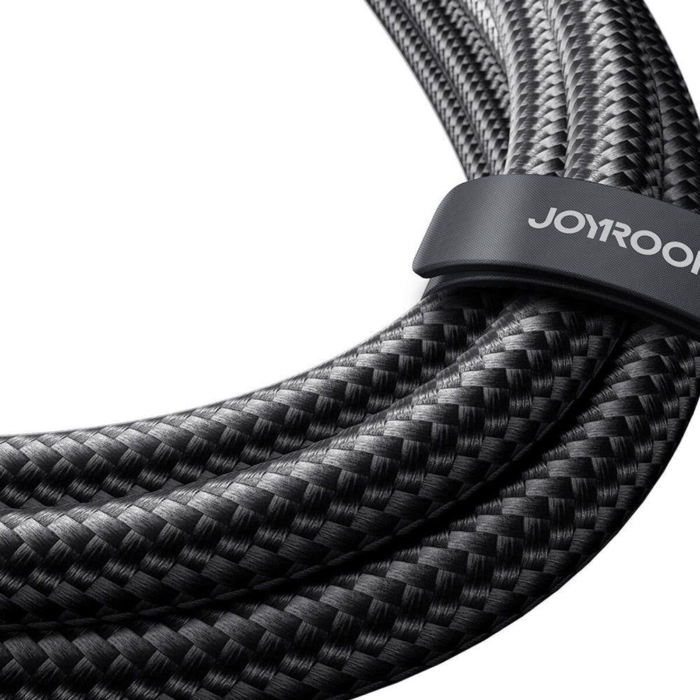 JoyRoom - Nabíjecí kabel řady Speedy (SA21-1T2) - Type-C na 2x USB-C - rychlonabíjení - 100 W - 150 cm - černý