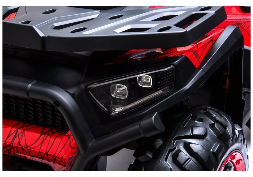 Quad na akumulator XMX607 Spyder 4×4 – crveni/lakirani